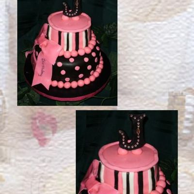 Pink And Black Birthday