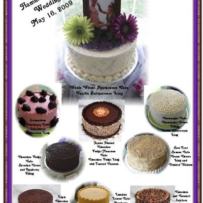 9 Cakes Various Flavors