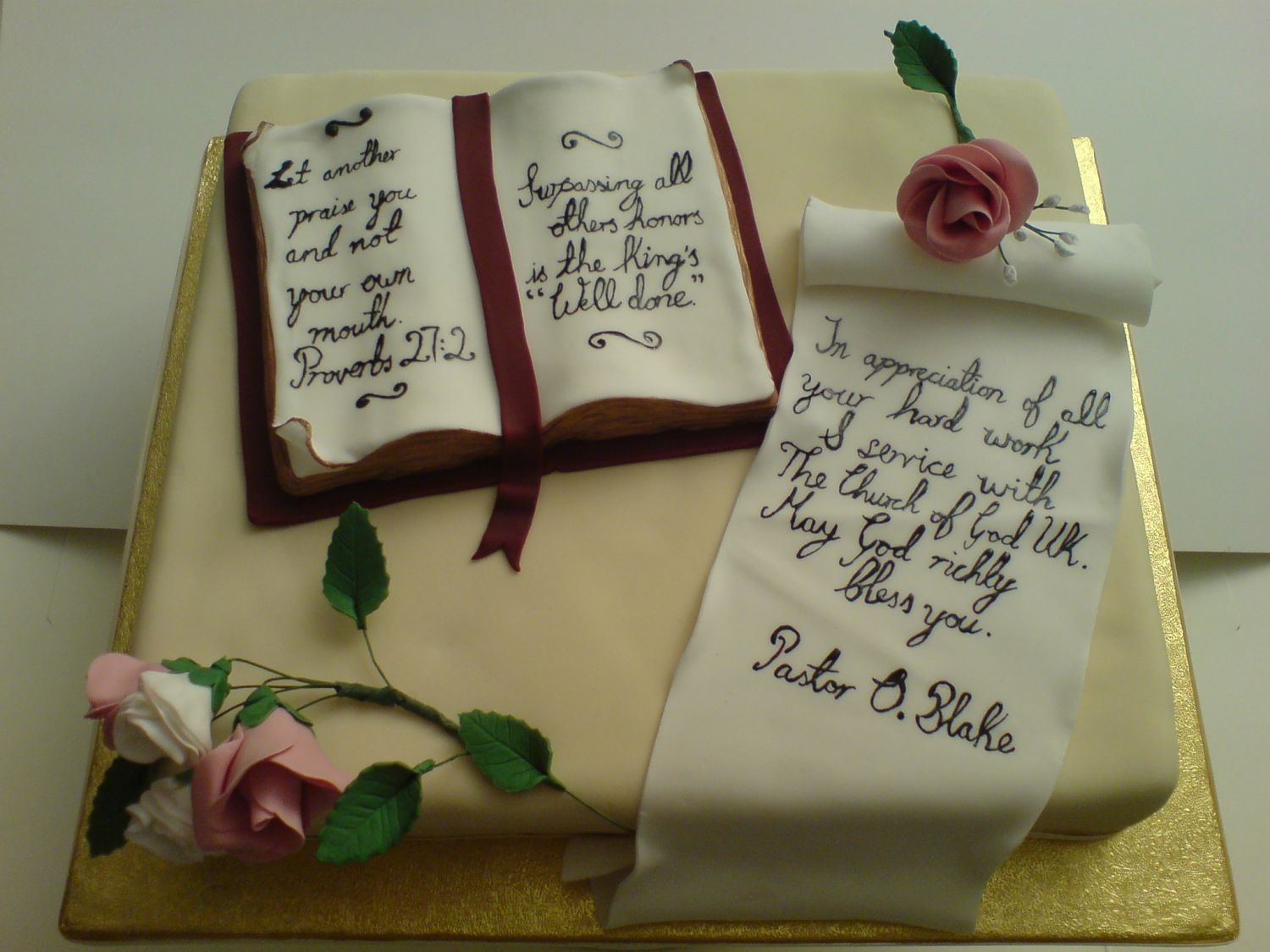 Appreciation Cake