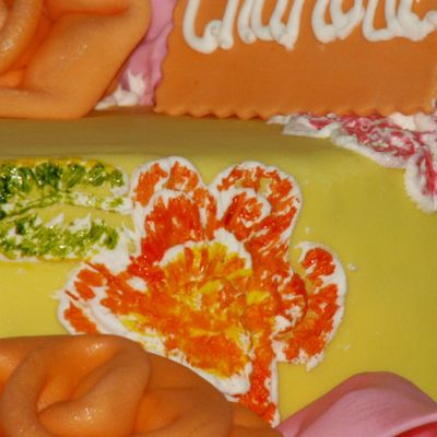 Close Up Of Brush Embroidery