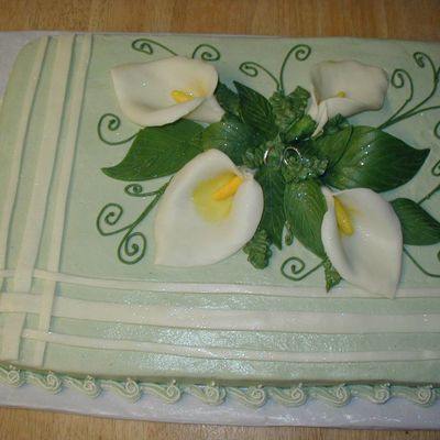 Calla Lily Cake