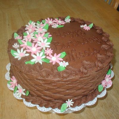 Chocolate And Flowers