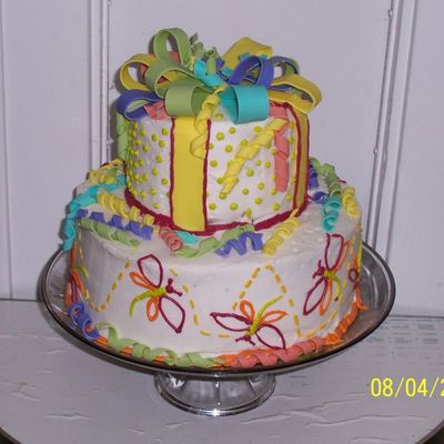 Dragonfly Cake