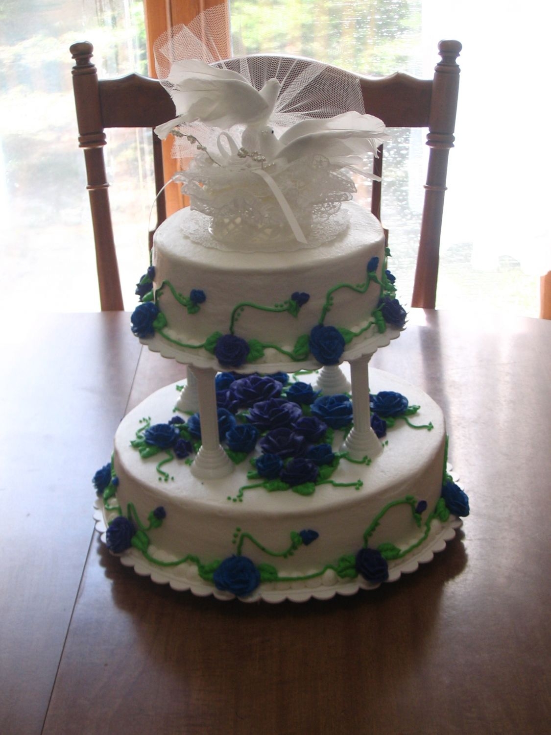 Informal Wedding Cake