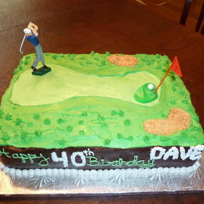 Dave's Golf Cake
