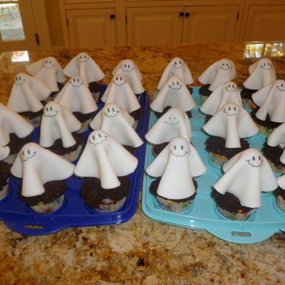 Ghost Cupcakes