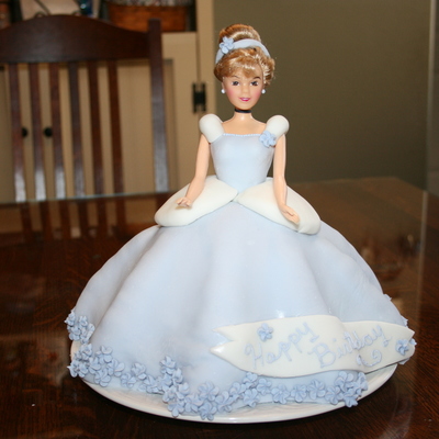 Cinderella Doll Cake