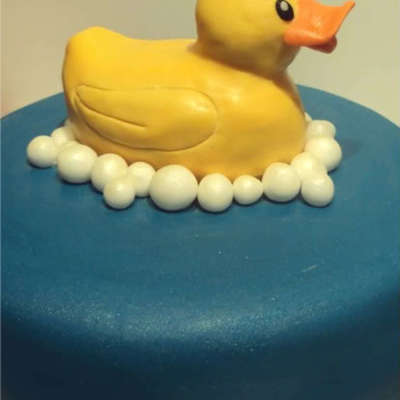 Rubber Duck Cake