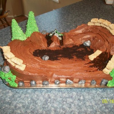Dirt Bike / Motocross Cake