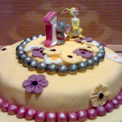 My Daughter's First Birthday Cake