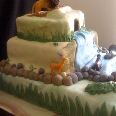 Safari Cake - Side View