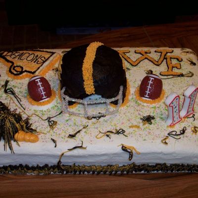 Wf Football Birthday Cake