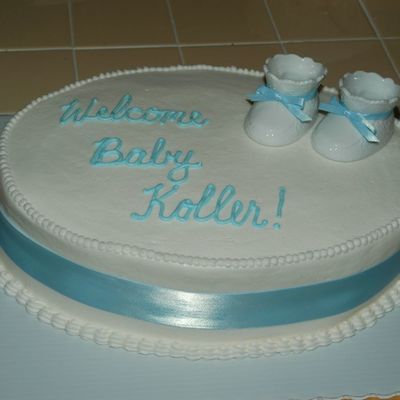 Baby Boy Cake