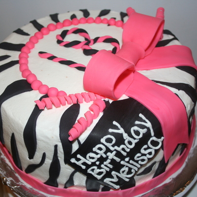 Zebra Cake