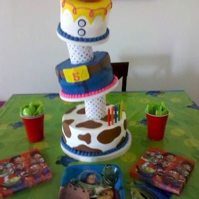 Toy Story 3 Jessie Cake