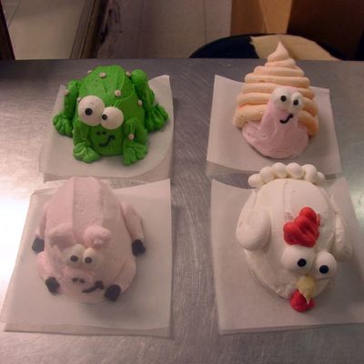 More Critter Cakes