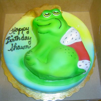 Shaun's 21St. Birthday Frog