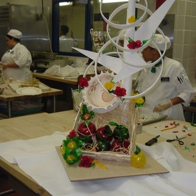 Sugar Scupture Done?