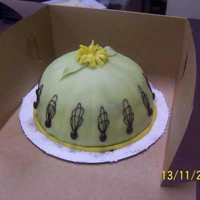 Pistachio Dome Torte