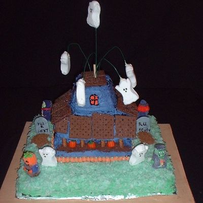 3-D Haunted House
