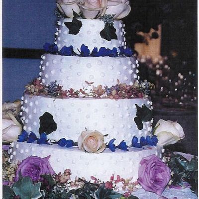 Swiss Dots And Fresh Flowers