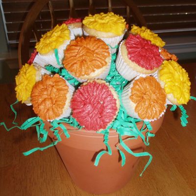 Fall Mini Cupcake Bouquet