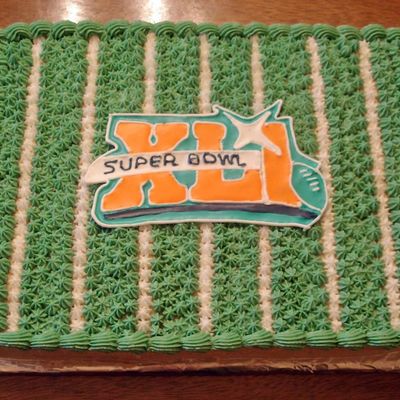 Super Bowl Football Field