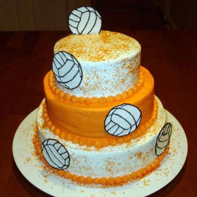Volleyball Cake