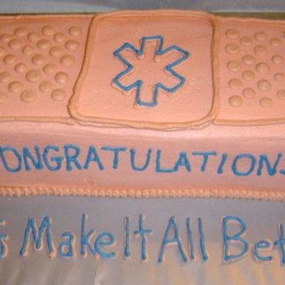 Emt Graduation Cake