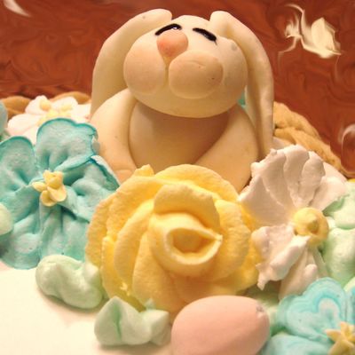 Gumpaste Bunny Ri Flowers