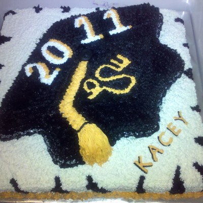 Graduation Cap Cake