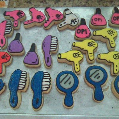 Beauty Salon Cookies