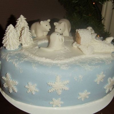 Snowbabiecake
