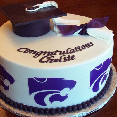 Ksu Graduation Cake