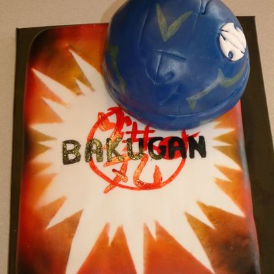 Bakugan Cake