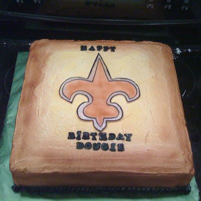 Saints Birthday Cake
