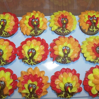 Turkey Cupcakes