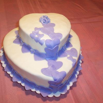 Mike & Michelle 1St Anniversary Cake