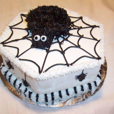 Spider & Web Cake