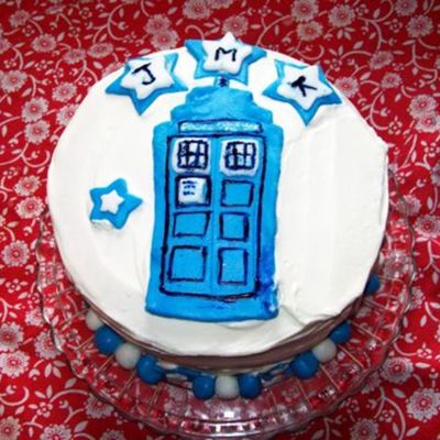 Tardis Cake