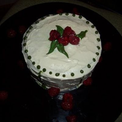 Raspberry Cream Cake