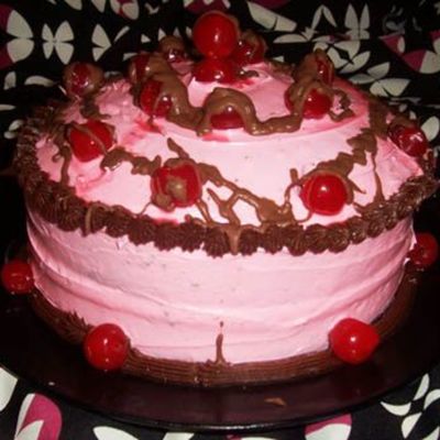 Chocolate Covered Cherry Cake