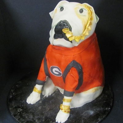 Bulldog Cake