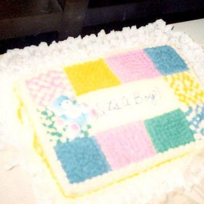 Baby Shower Cake Quilt