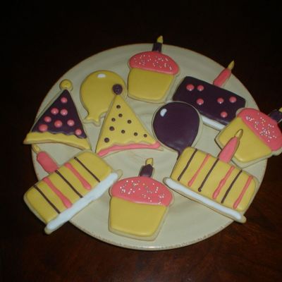 1St Birthday Cookies
