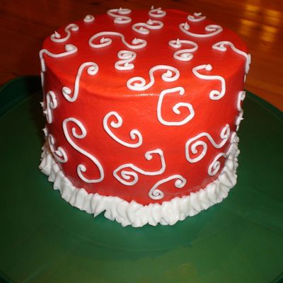 Red-White Swirls