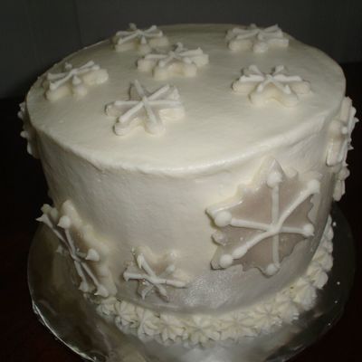 Snowflake Mini Cake