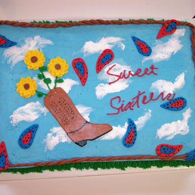 Cowboy Boot Cake