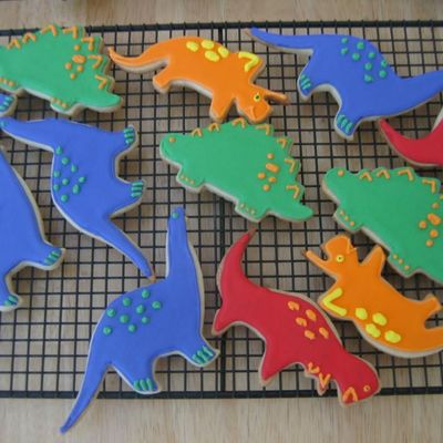 Dinosaur Cookies