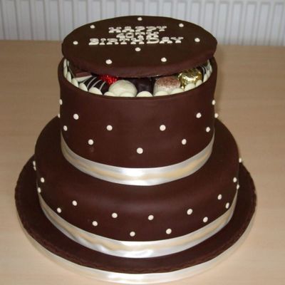 2 Tier Box Of Chocolates